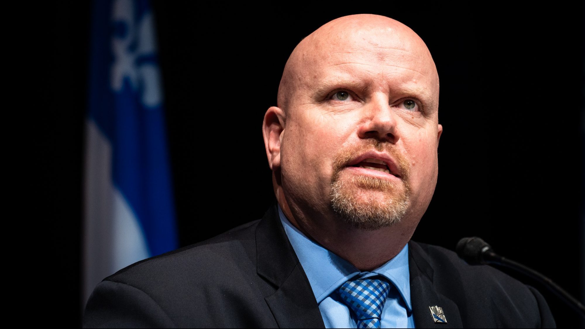 Le Ministre de la sécurité publique, Ian Lafrenière