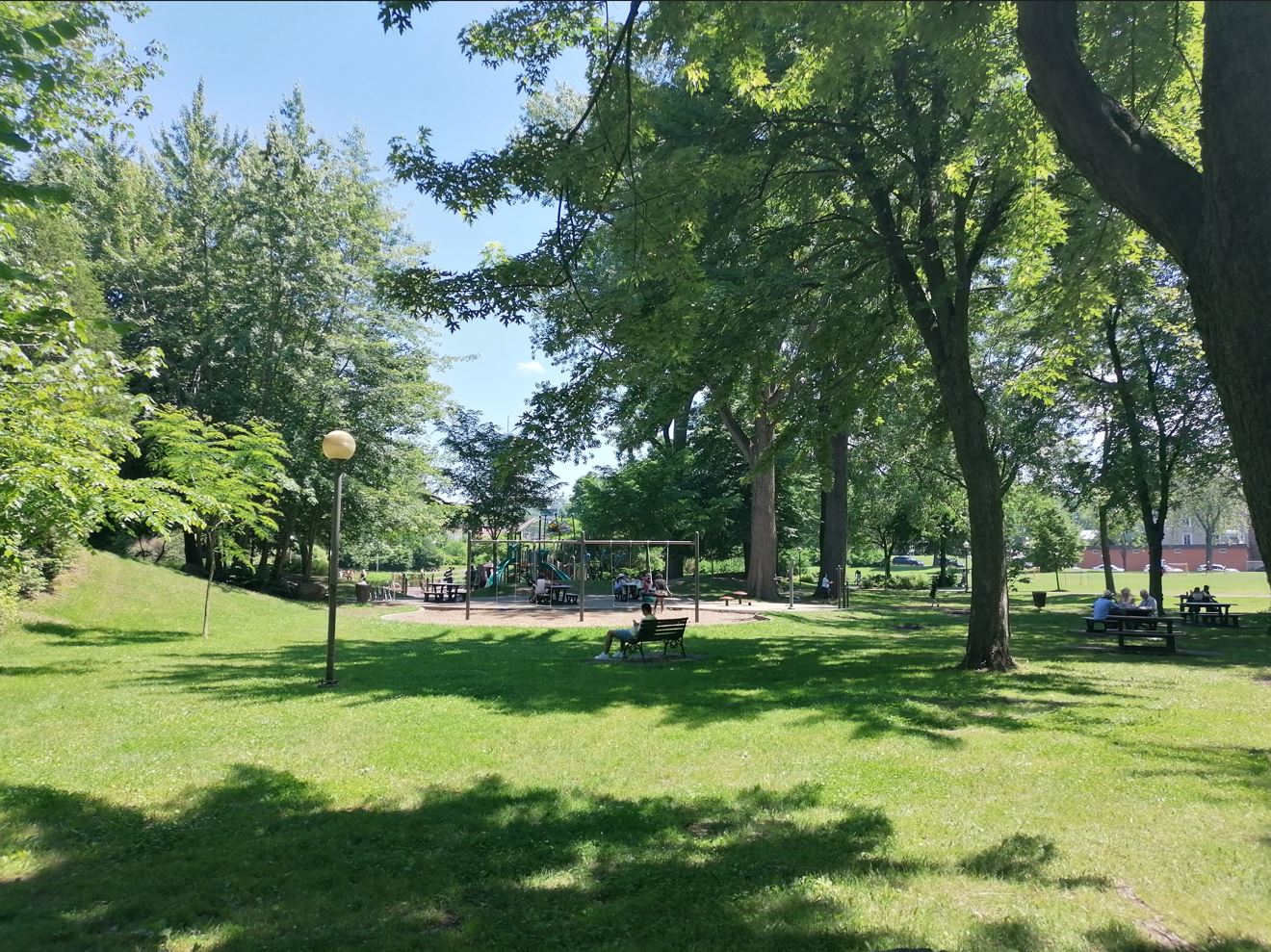 Le Parc Victoria, à Québec