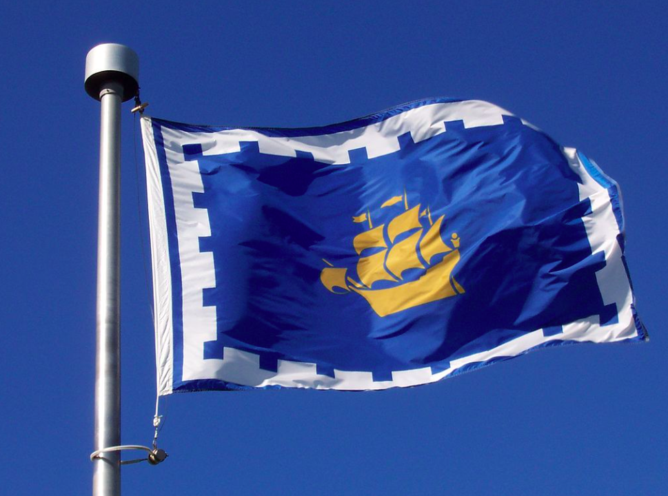 Drapeau de la ville de Québec