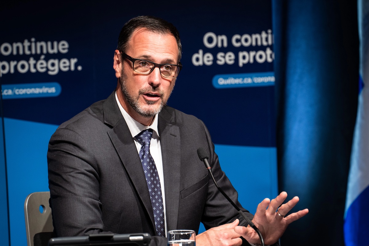 Le ministre de l'Immigration et de la francisation, Jean-François Roberge.