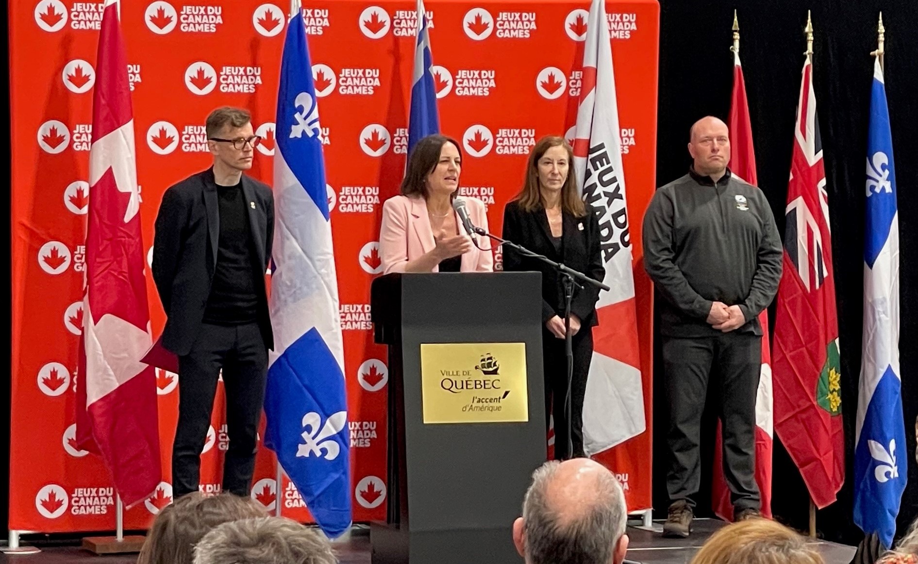 Annonce Jeux du Canada à Québec en 2027