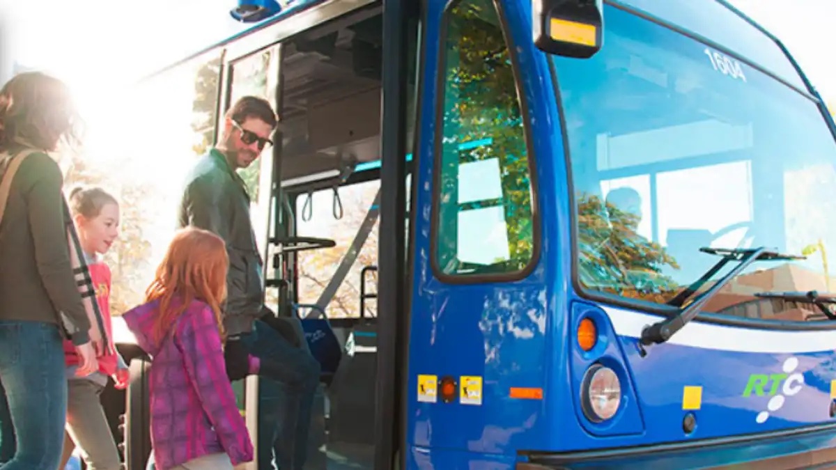 Un bus RTC de la Ville de Québec