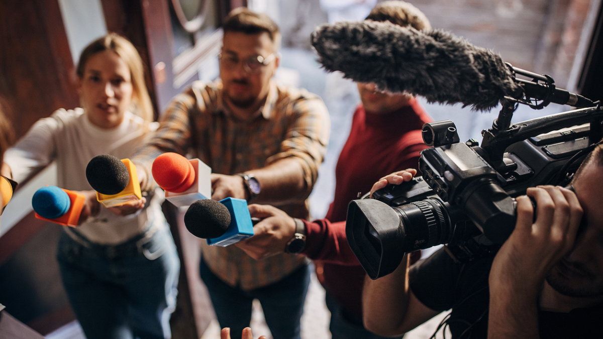 Un point de presse