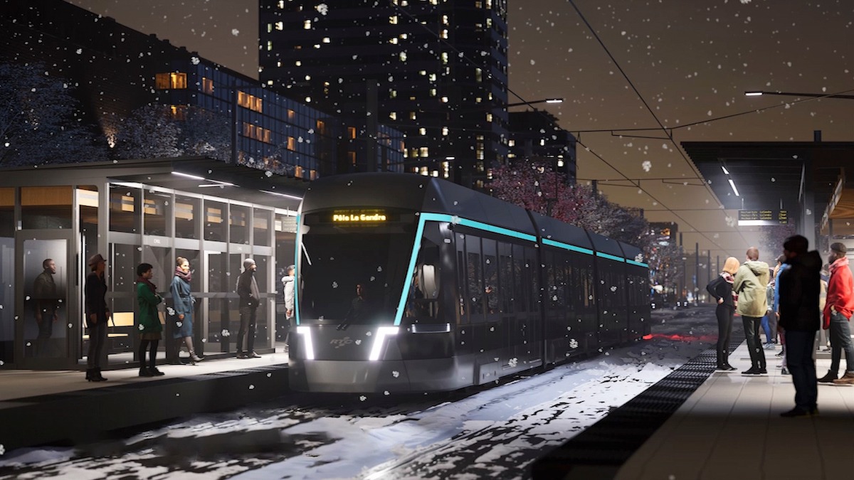 Un plan du projet TramCité