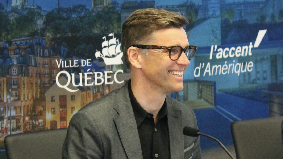 Bruno Marchand, maire de Québec