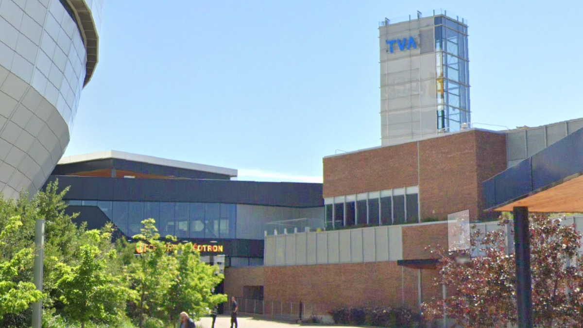 Une tour de TVA , à Québec.