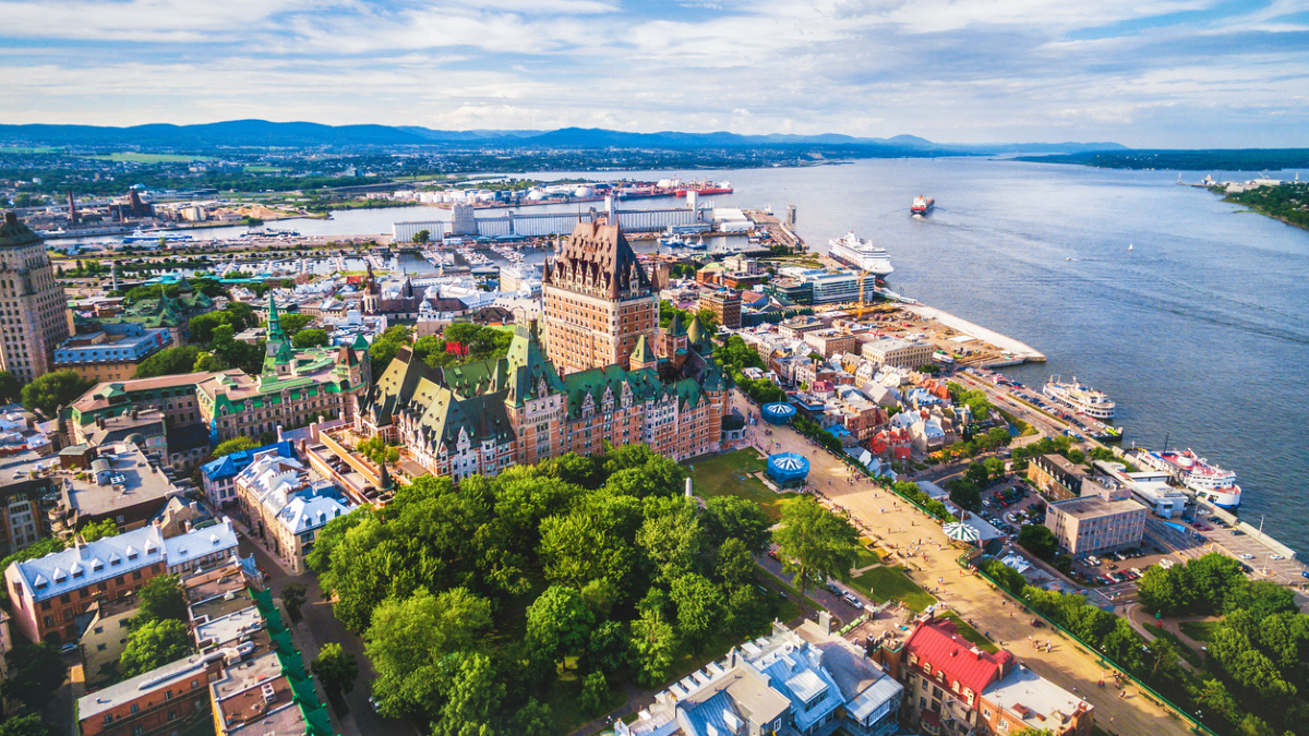 Une vue de la Ville de Québec
