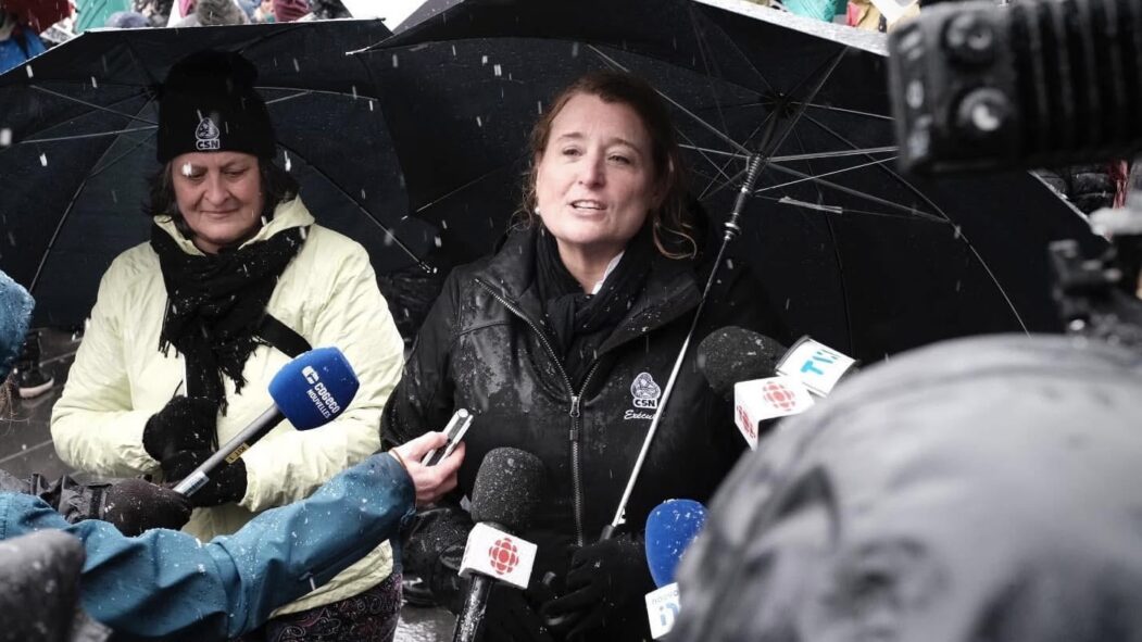 Caroline Senneville, Présidente de la CSN